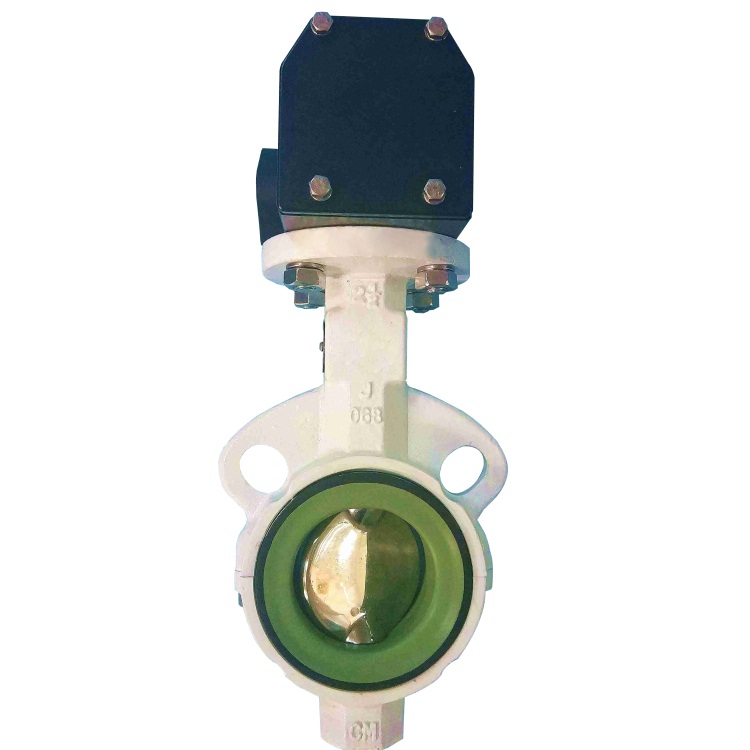 对夹式高温气动蝶阀 对夹式高温气动蝶阀